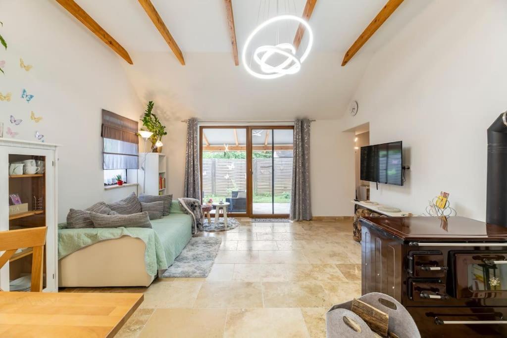 Idyllic Holiday Home - Relaxation Place 莱布尼茨 外观 照片